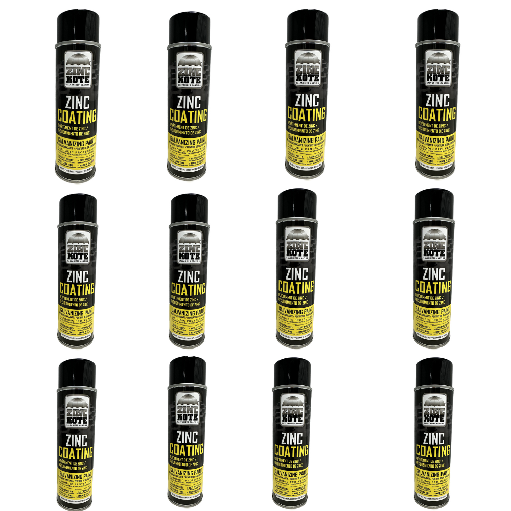 ZincKote Aerosol Zinc Film Cold Galvanizing Coating 13.5oz  from GME Supply